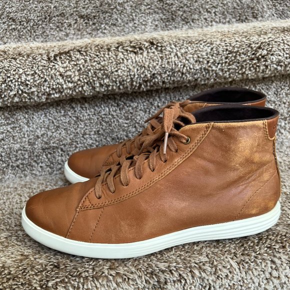Cole Haan Grand OS Men\'s Tan Ankle Boots. main image 9